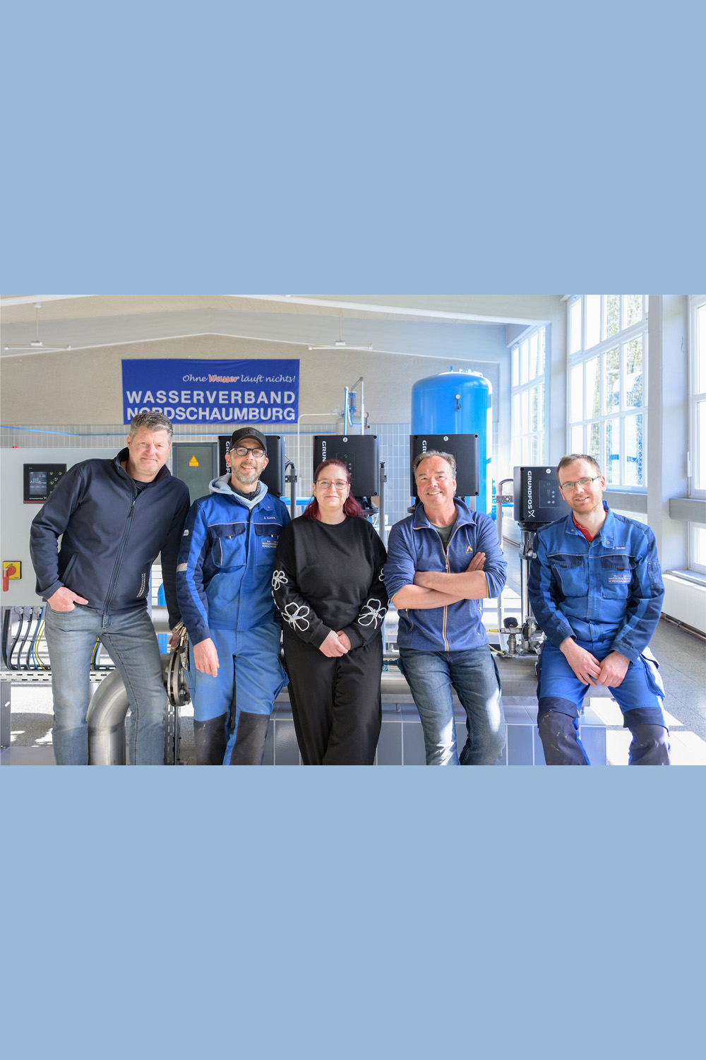 Team Wassergewinnung